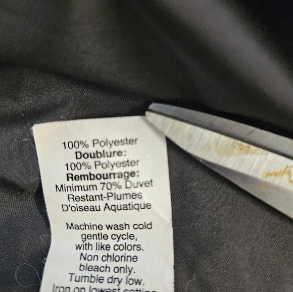 J. Crew Black & Tan Patterned Bubble Vest- Size XS - Picture 7 of 8